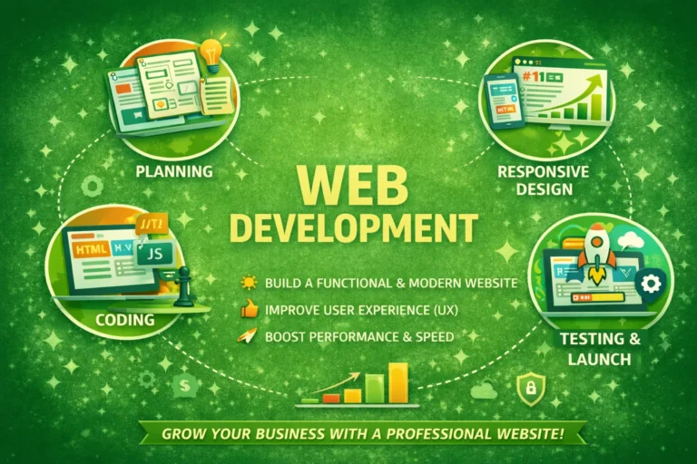 WEB DEVELOPMENT IN DIGITAL MARKETING